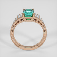 2.20 Ct. Bi Color / Parti Sapphire Ring, 14K Rose Gold 3