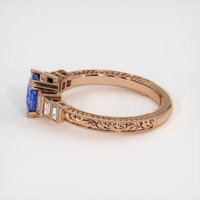 1.31 Ct. Sapphire Ring, 14K Rose Gold 4