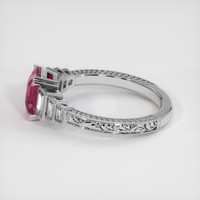 2.38 Ct. Sapphire Ring, 14K White Gold 4