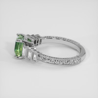2.25 Ct. Bi Color Sapphire Ring, 14K White Gold 4