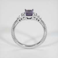 1.27 Ct. Bi Color Sapphire Ring, 18K White Gold 3