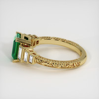 1.35 Ct. Emerald Ring, 18K White Gold 4