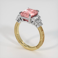 2.86 Ct. Gemstone Ring, 14K White & Yellow 2