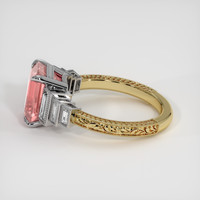 2.86 Ct. Gemstone Ring, 14K White & Yellow 4