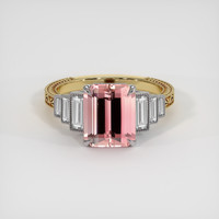2.86 Ct. Gemstone Ring, 18K White & Yellow 1