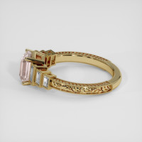 1.57 Ct. Pink Sapphire Ring, 10K Yellow Gold 4