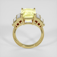 7.72 Ct. Yellow Sapphire Ring, 10K Yellow Gold 3