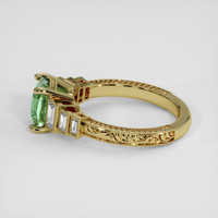 2.25 Ct. Bi Color / Parti Sapphire Ring, 14K Yellow Gold 4