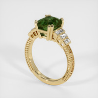 3.66 Ct. Sapphire Ring, 14K Yellow Gold 2