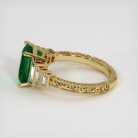 2.34 Ct. Emerald Ring, 18K Yellow Gold 4