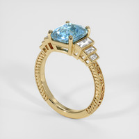 2.36 Ct. Gemstone Ring, 18K Yellow Gold 2