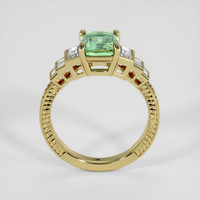2.25 Ct. Bi Color / Parti Sapphire Ring, 18K Yellow Gold 3