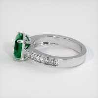 2.57 Ct. Emerald Ring, Platinum 950 4