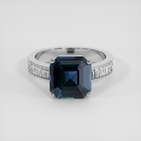 5.70 Ct. Color Change Sapphire Ring, Platinum 950 1