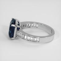 5.70 Ct. Color Change Sapphire Ring, Platinum 950 4