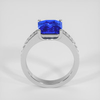 5.06 Ct. Blue Sapphire Ring, 14K White Gold 3