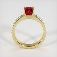 1.65 Ct. Ruby Ring, 14K Yellow Gold 3