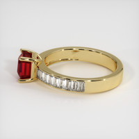 1.65 Ct. Ruby Ring, 14K Yellow Gold 4