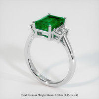 Emerald Ring 2.45 Ct. Platinum 950 Preview