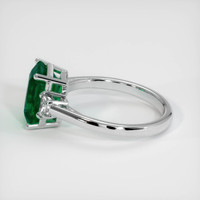 2.85 Ct. Emerald Ring, Platinum 950 4