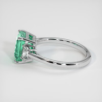 2.35 Ct. Emerald Ring, Platinum 950 4