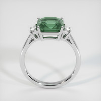 4.07 Ct. Sapphire Ring, 14K White Gold 3
