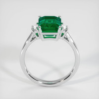 2.85 Ct. Emerald Ring, 18K White Gold 3