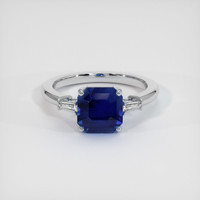 3.22 Ct. Sapphire Ring, Platinum 950 1