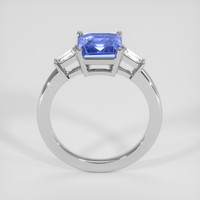 3.04 Ct. Blue Sapphire Ring, Platinum 950 3