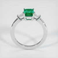 1.51 Ct. Emerald Ring, Platinum 950 3