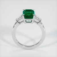 2.91 Ct. Emerald Ring, Platinum 950 3