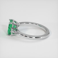 1.50 Ct. Emerald Ring, Platinum 950 4