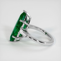 5.66 Ct. Emerald Ring, Platinum 950 4
