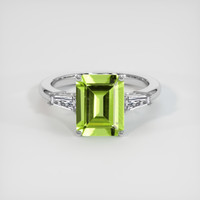 2.88 Ct. Gemstone Ring, Platinum 950 1