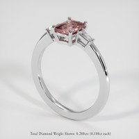 1.75 Ct. Sapphire Ring, Platinum 950 2