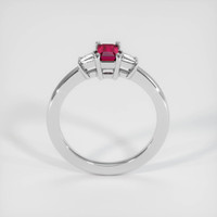 0.52 Ct. Ruby Ring, Platinum 950 3