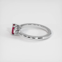 0.52 Ct. Ruby Ring, Platinum 950 4