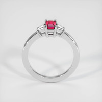 0.51 Ct. Ruby Ring, Platinum 950 3