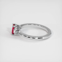 0.51 Ct. Ruby Ring, Platinum 950 4