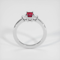 0.78 Ct. Ruby Ring, Platinum 950 3