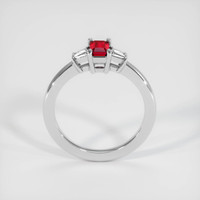 0.63 Ct. Ruby Ring, Platinum 950 3