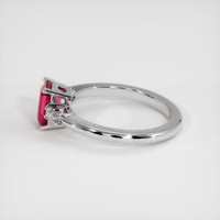 1.32 Ct. Ruby Ring, Platinum 950 4