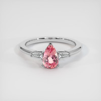 1.14 Ct. Sapphire Ring, Platinum 950 1