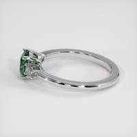 1.22 Ct. Green Sapphire Ring, Platinum 950 4