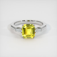 2.31 Ct. Sapphire Ring, Platinum 950 1