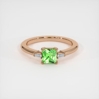 0.70 Ct. Gemstone Ring, 14K Rose Gold 1
