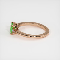 0.70 Ct. Gemstone Ring, 14K Rose Gold 4