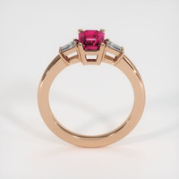 1.08 Ct. Ruby Ring, 14K Rose Gold 3