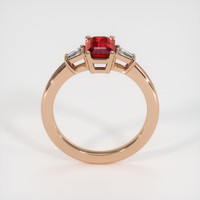 1.20 Ct. Ruby Ring, 14K Rose Gold 3