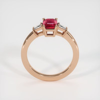 1.32 Ct. Ruby Ring, 14K Rose Gold 3